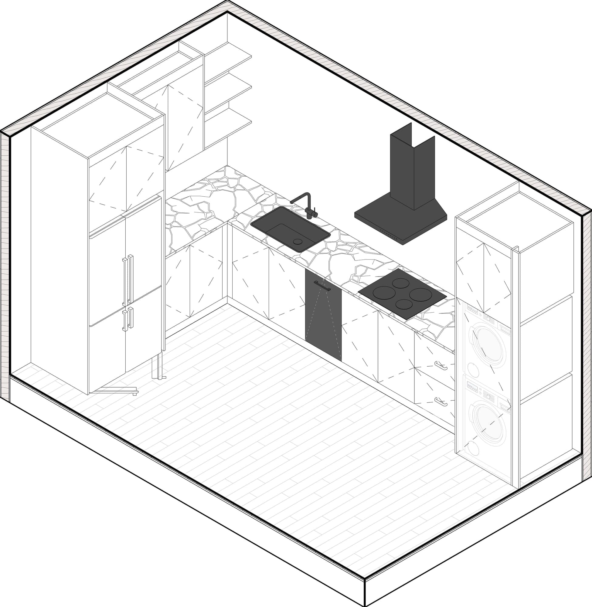 Kitchen — Small