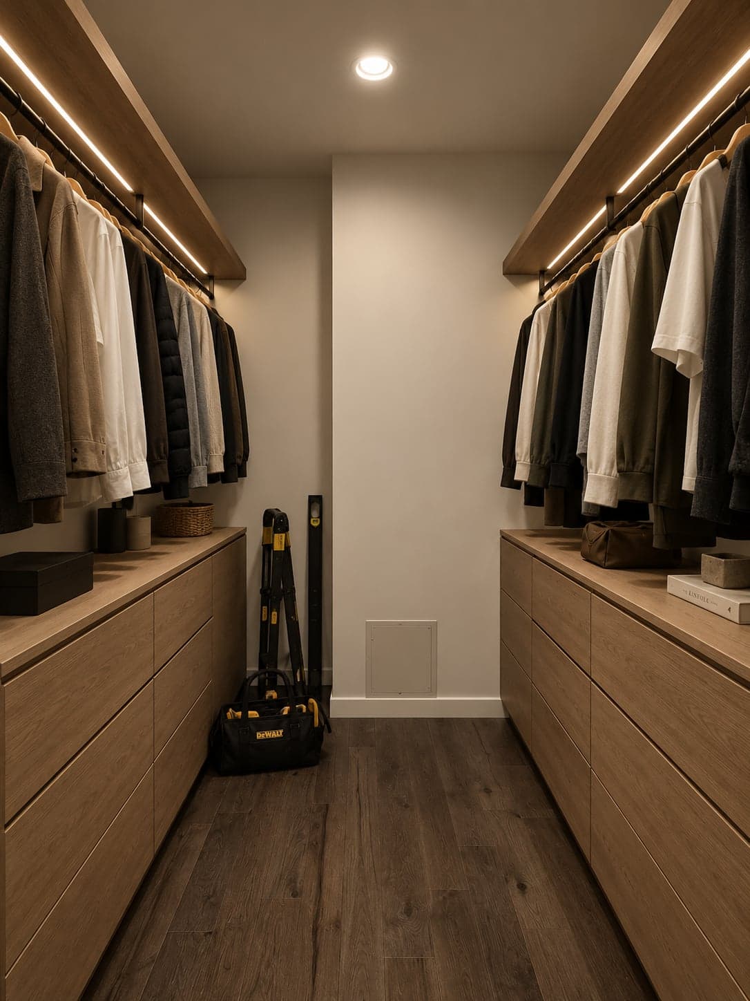 Walk-In Closet — after