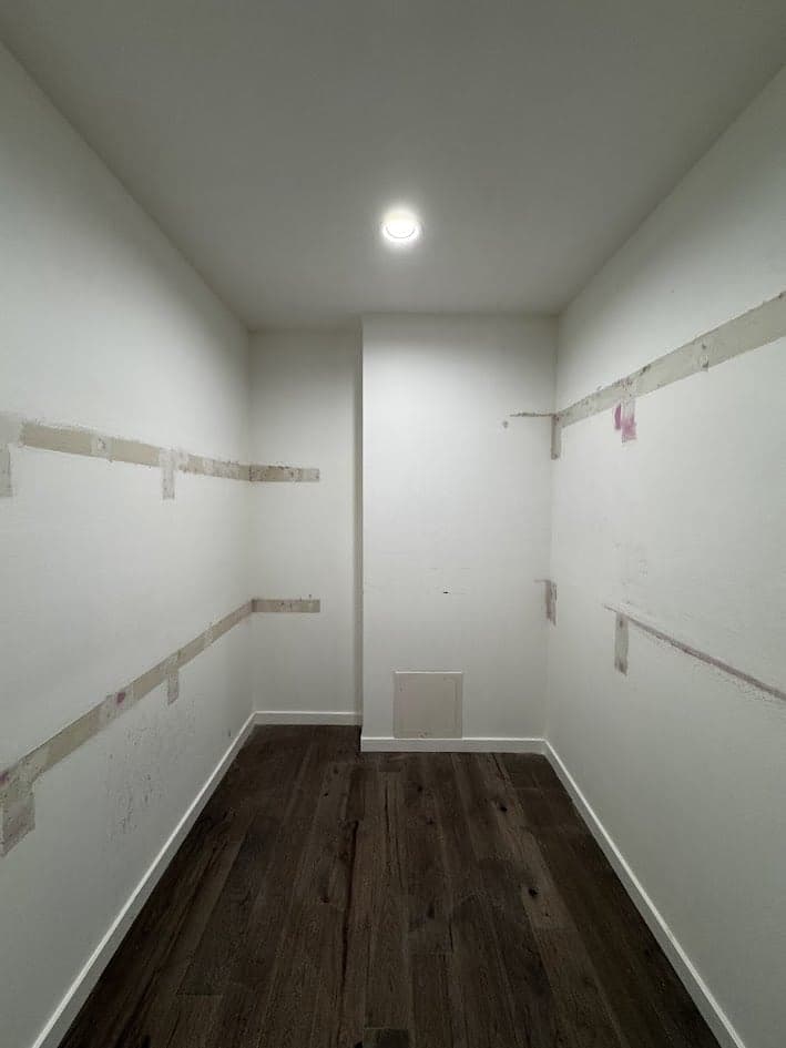Walk-In Closet — before