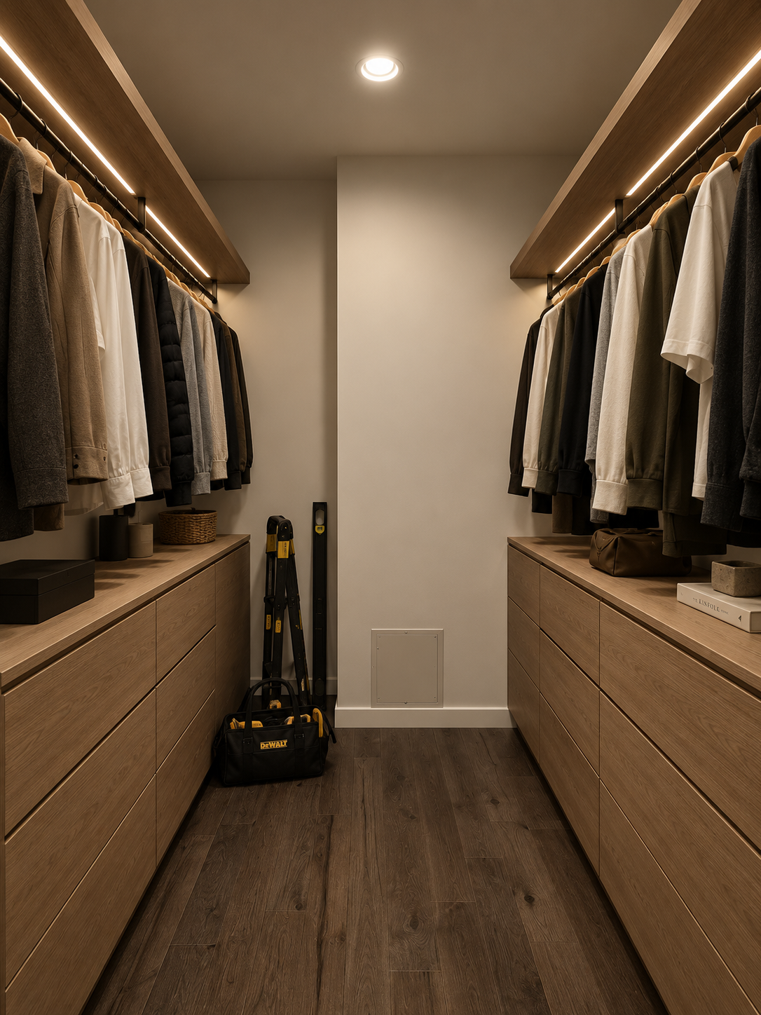Walk-In Closet — after